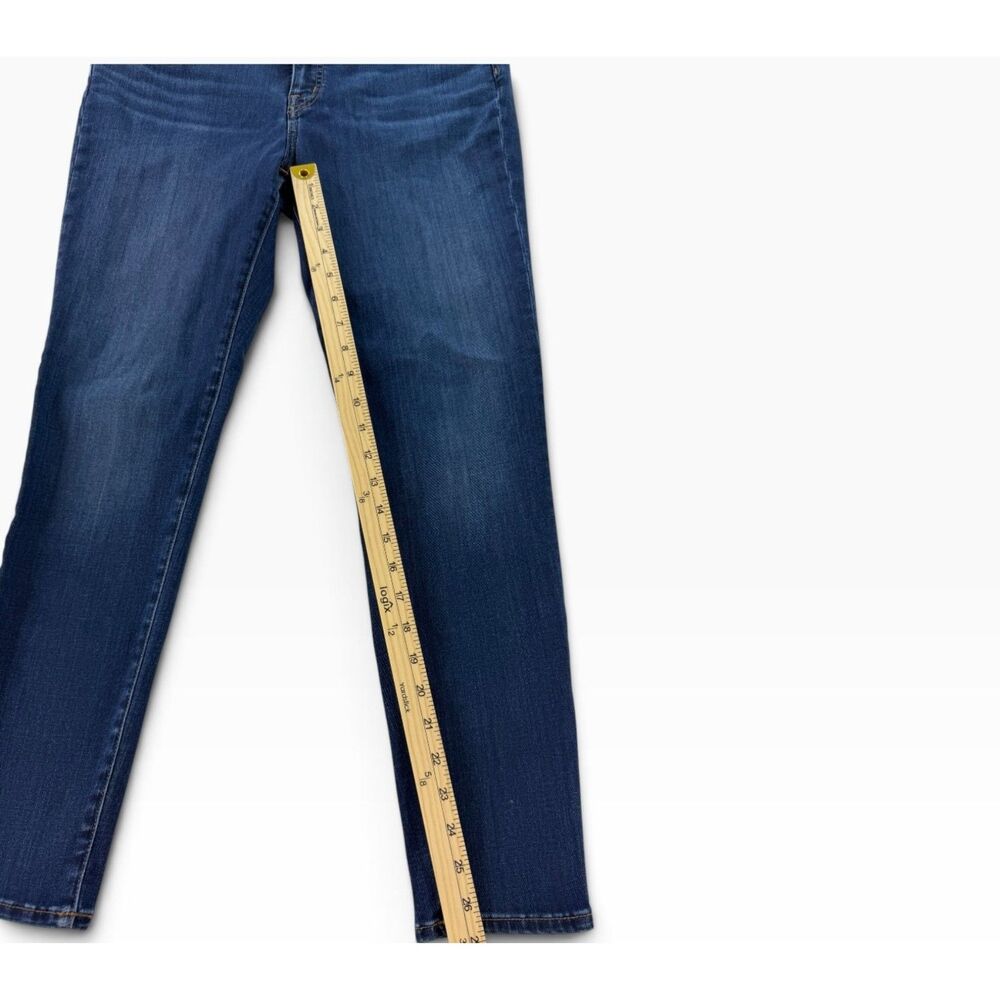 Madewell Blue Denim Skinny Jeans Size 29 - Picture 7 of 13